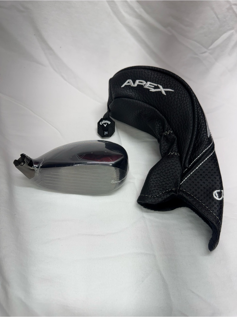Callaway Black Apex Hybrid 4 21• Headcover with Matching Hybrid Club Head Lefty
